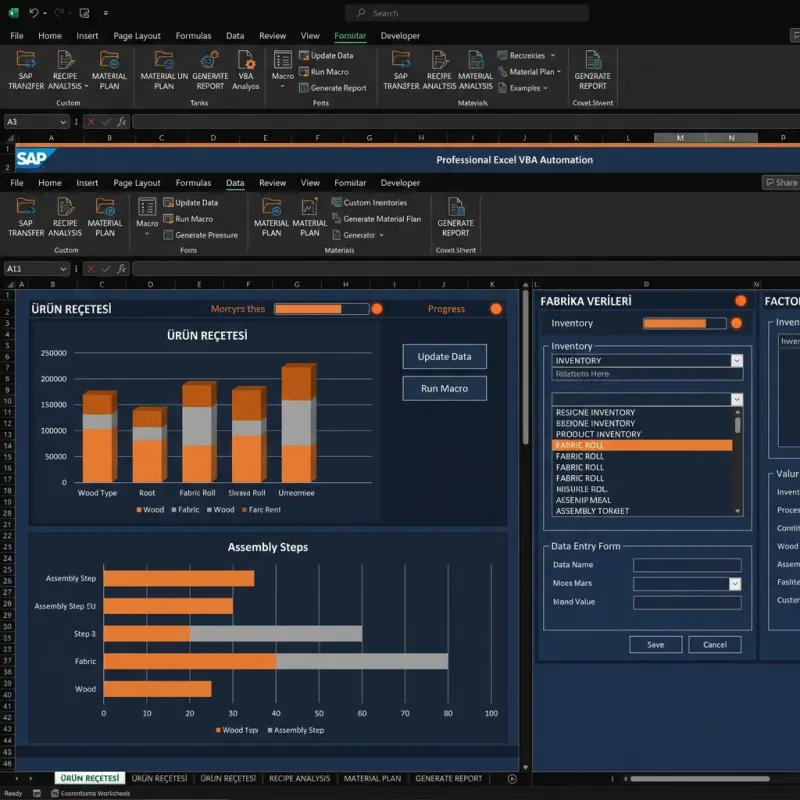 Doğtaş Mobilya VBA Otomasyon Sistemleri