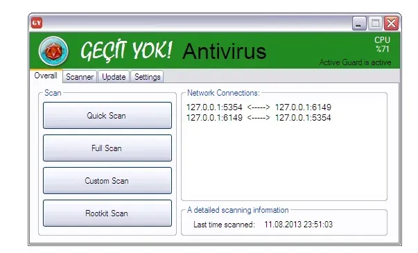 Geçit Yok! - Yerli Antivirüs ve Sistem Güvenliği