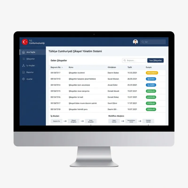 Gümrük Şikayet ve Takip Sistemi